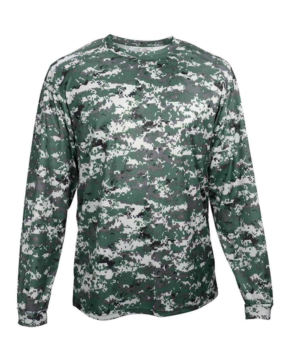Men's Digital Camo Long Sleeve T-Shirt - 4184