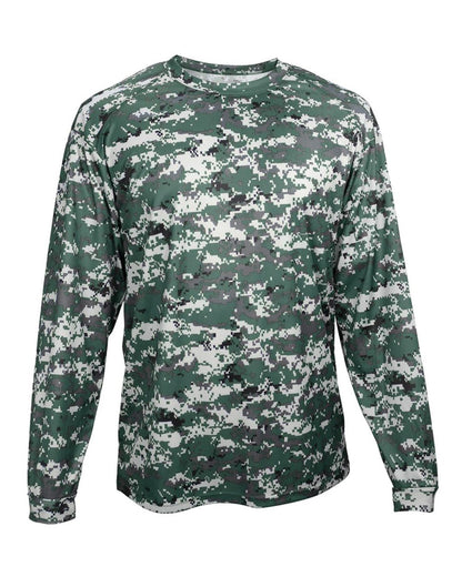 Men's Digital Camo Long Sleeve T-Shirt - 4184
