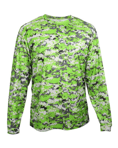 Men's Digital Camo Long Sleeve T-Shirt - 4184