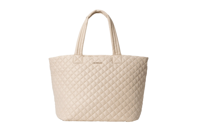 MZ Wallace Large Metro Tote Deluxe - Buff Rec