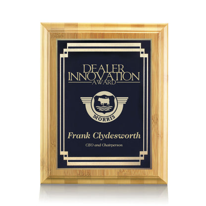 Bamboo/Marquis Plaque