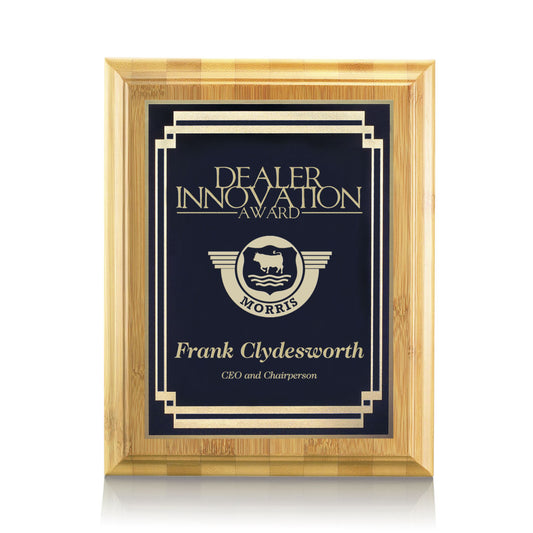 Bamboo/Marquis Plaque