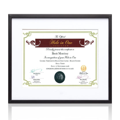 Burnell Certificate Frame