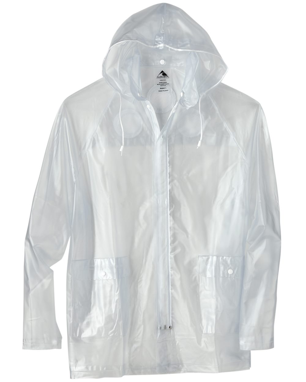 Men's Clear Hooded Rain Jacket - 3160