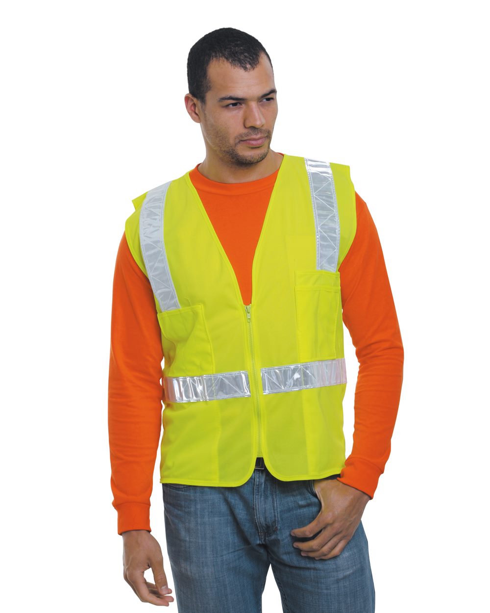 Unisex USA-Made ANSI Surveyor's Vest Class 2 - 3788