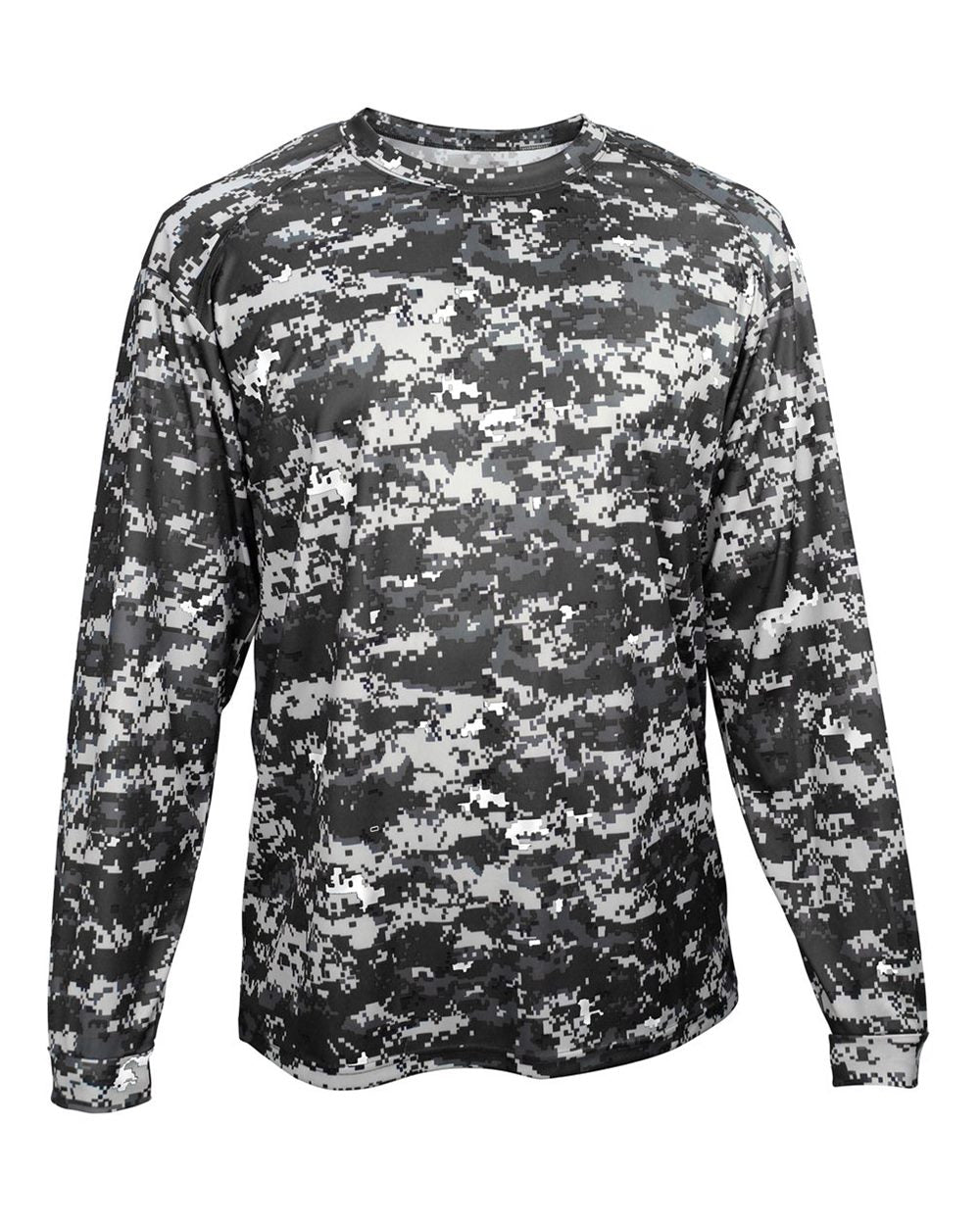 Youth Digital Camo Long Sleeve T-Shirt - 2184