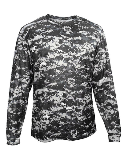 Youth Digital Camo Long Sleeve T-Shirt - 2184