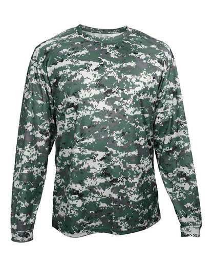 Youth Digital Camo Long Sleeve T-Shirt - 2184