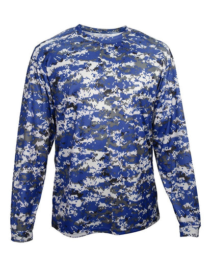 Youth Digital Camo Long Sleeve T-Shirt - 2184