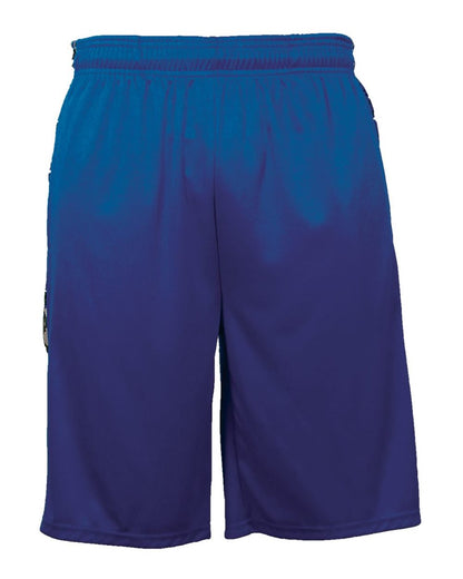 Youth Digital Camo Panel Shorts - 2189