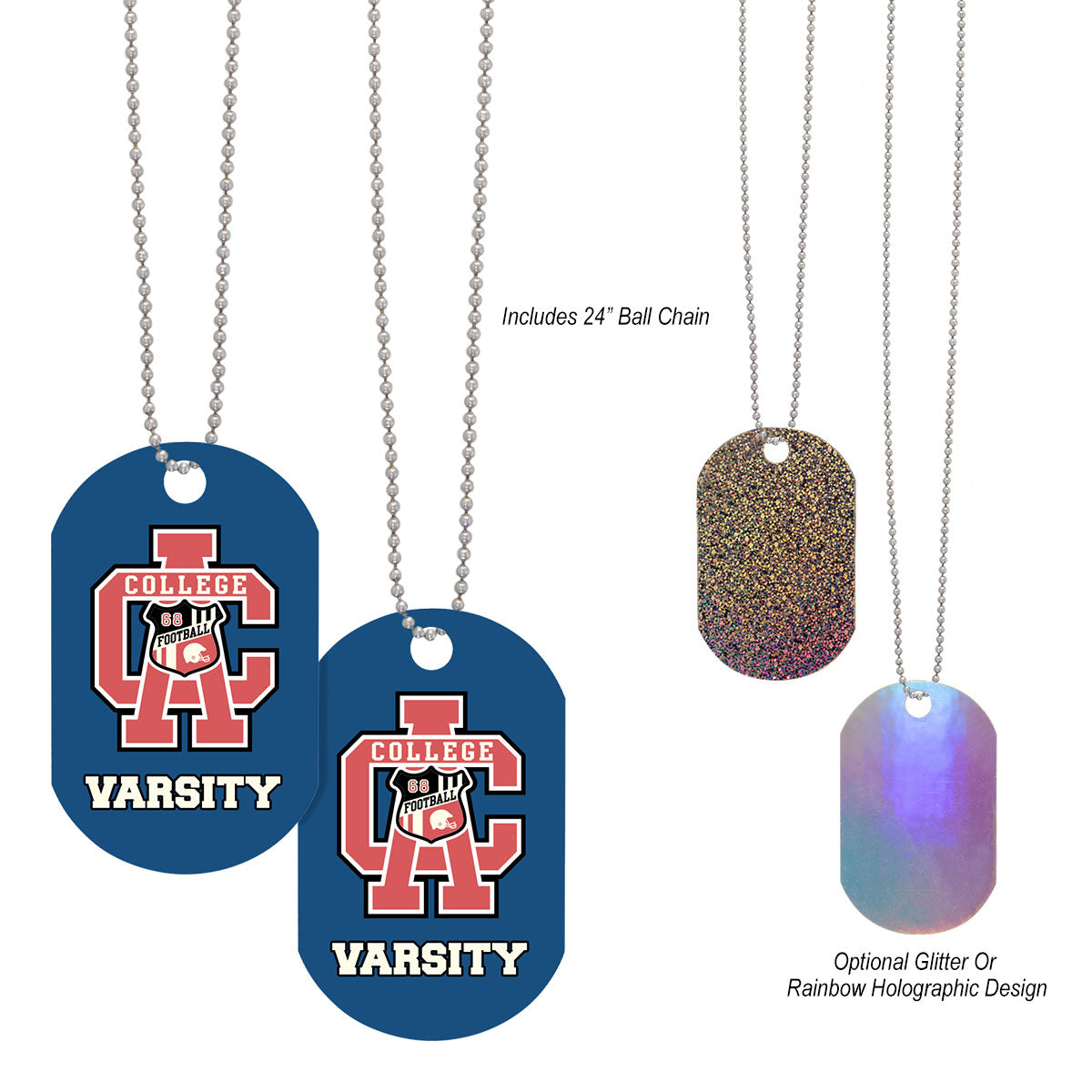 Acrylic Dog Tag