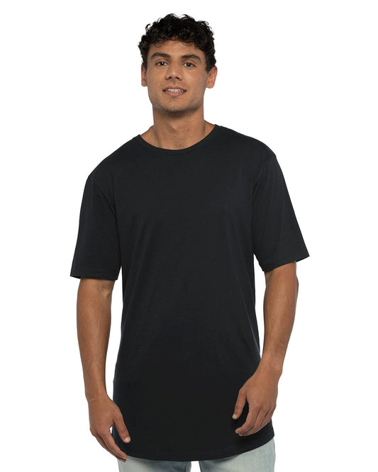 Men's Cotton Long Body T-Shirt - 3602