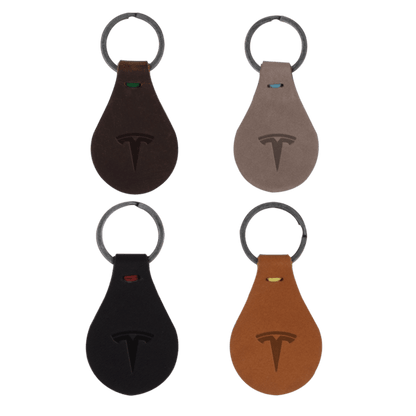Pearl Leather Keychain