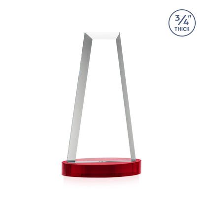 Imperial VividPrint™ Award on Alberton Base - Red
