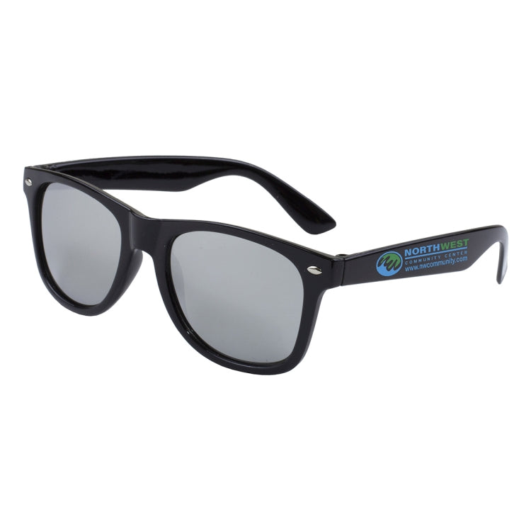 Clairemont Colored Mirror Tinted Sunglasses