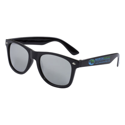 Clairemont Colored Mirror Tinted Sunglasses