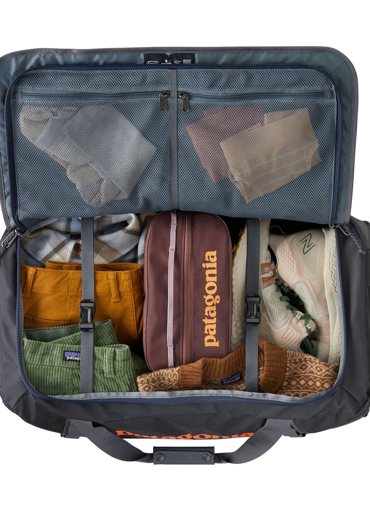 Patagonia Black Hole Wheeled Duffel 70L - Smolder Blue - One Size