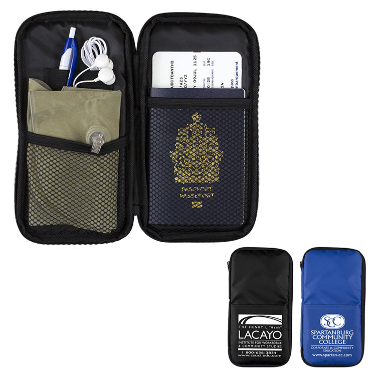 Blue "The Trekki" Travel Tech Accessories Storage Case