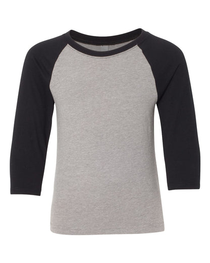Youth CVC Three-Quarter Sleeve Raglan T-Shirt - 3352
