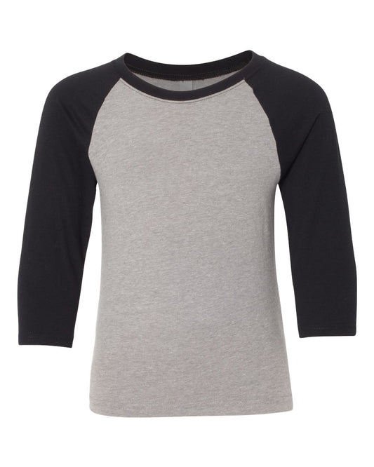 Youth CVC Three-Quarter Sleeve Raglan T-Shirt - 3352