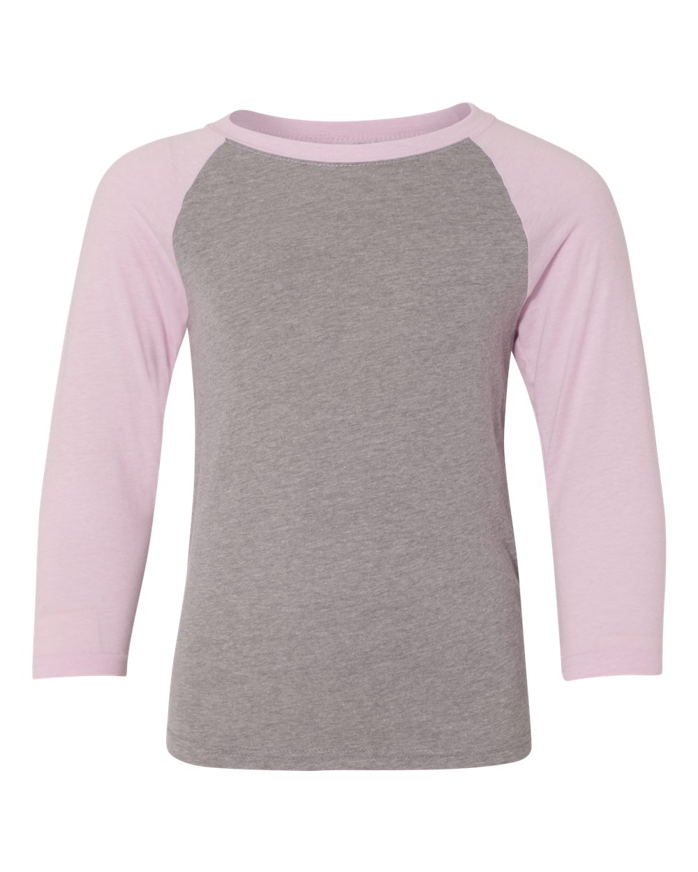 Youth CVC Three-Quarter Sleeve Raglan T-Shirt - 3352