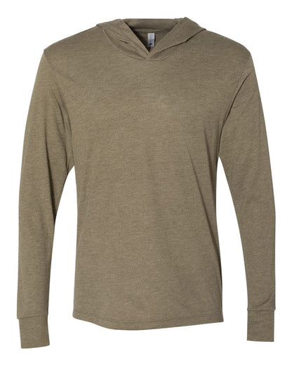 Unisex Triblend Hooded Long Sleeve Pullover T-Shirt - 6021