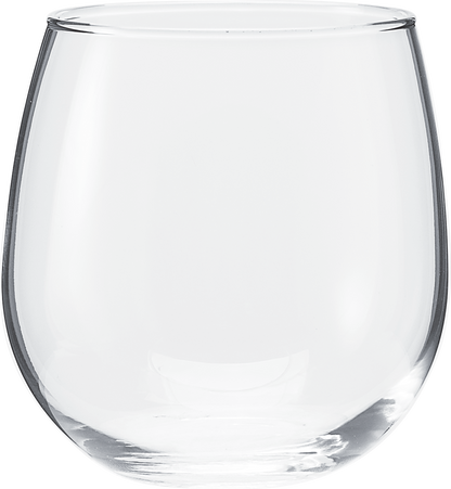 16.75 oz vina stemless red wine