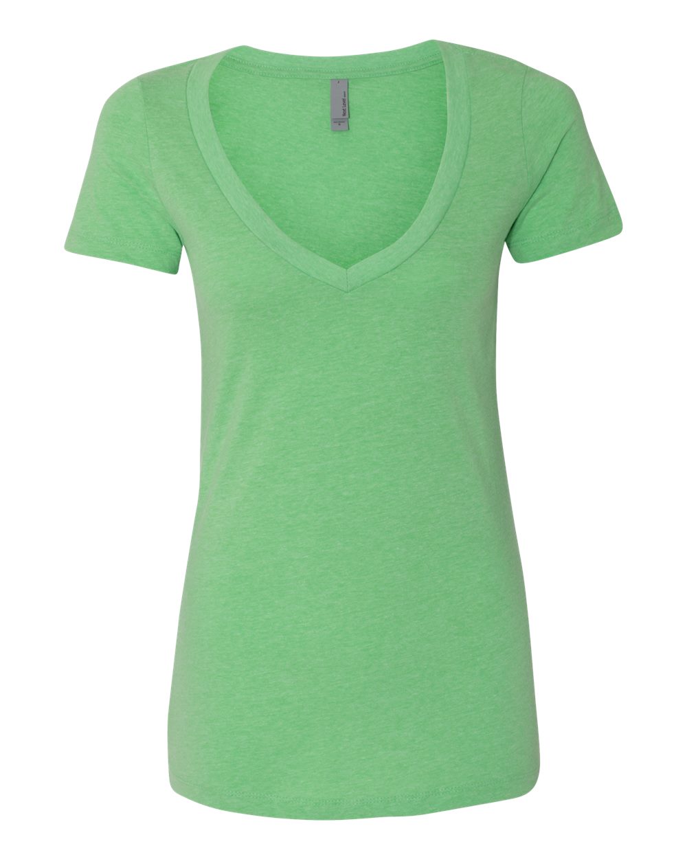 Women’s CVC Deep V-Neck T-Shirt - 6640