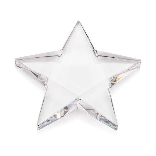 Pentagon Star Paperweight