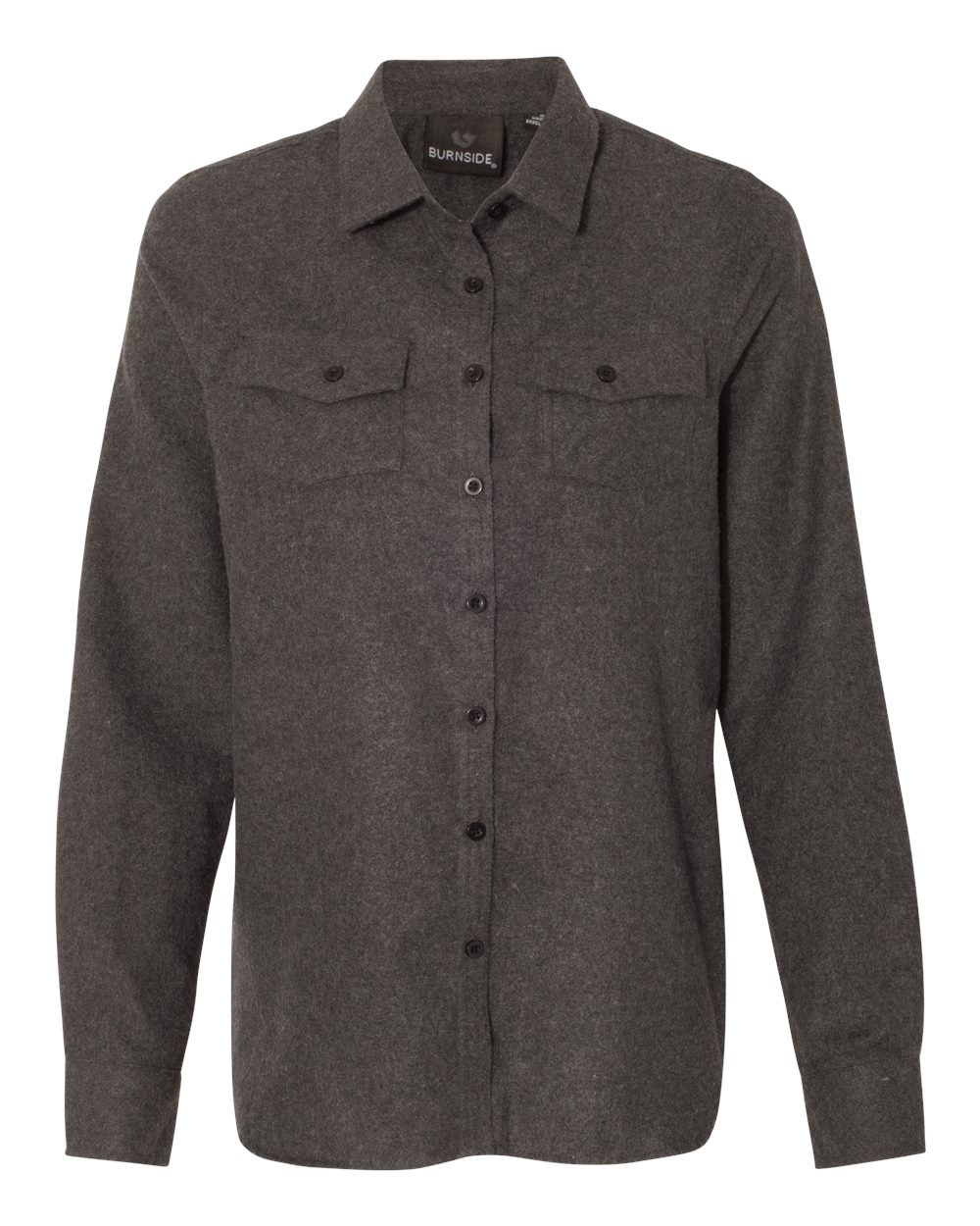 Women's Solid Flannel Shirt - 5200