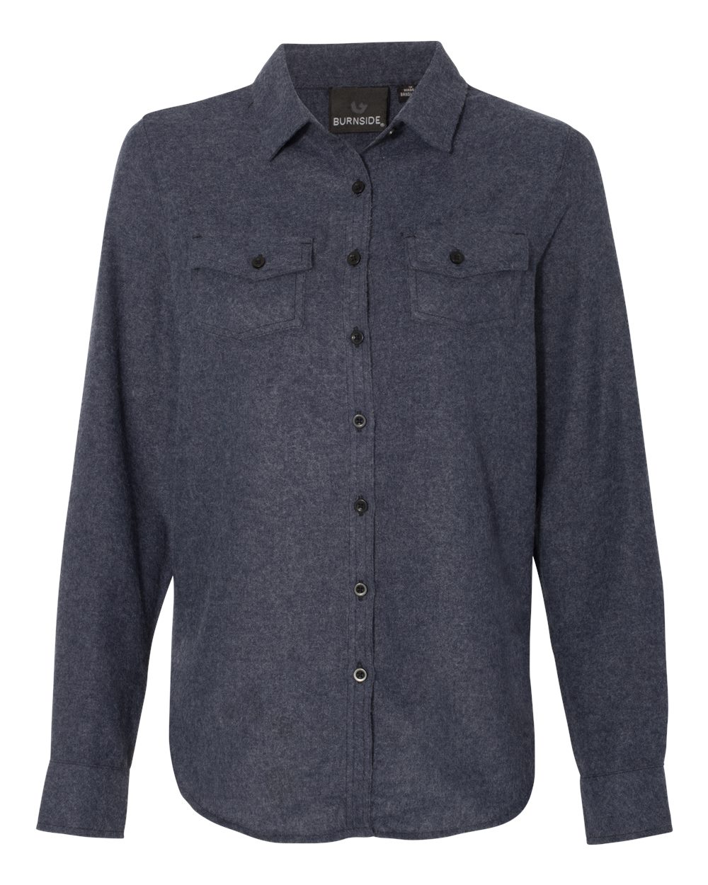 Women's Solid Flannel Shirt - 5200