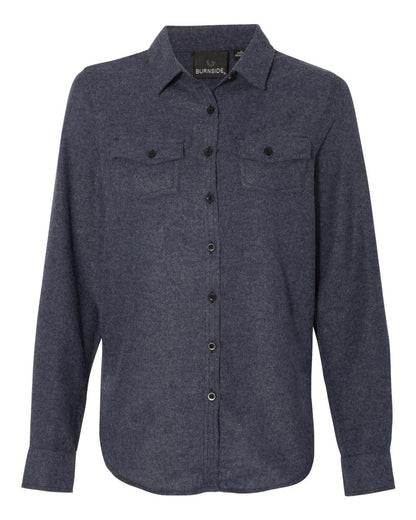 Women's Solid Flannel Shirt - 5200