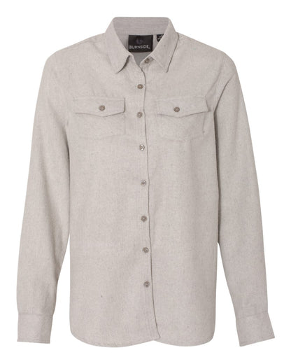 Women's Solid Flannel Shirt - 5200