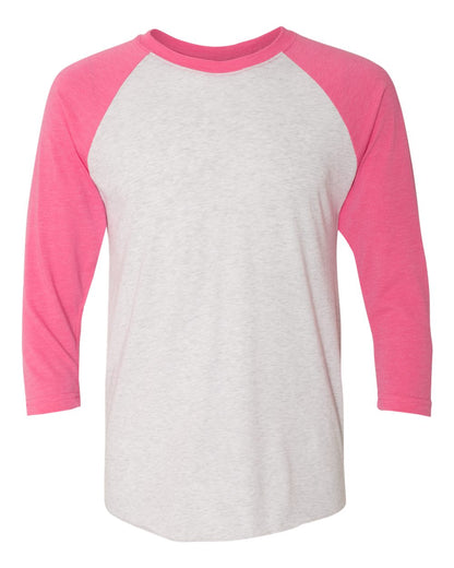 Unisex Triblend Three-Quarter Raglan T-Shirt - 6051