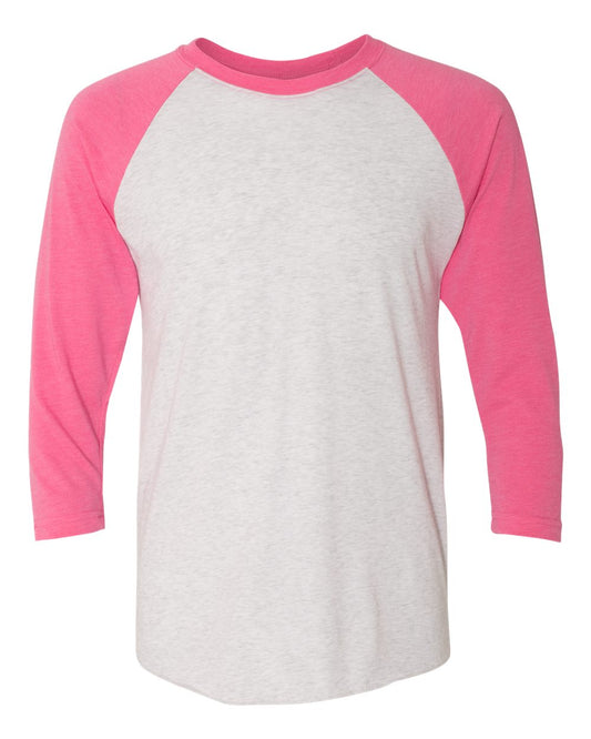 Unisex Triblend Three-Quarter Raglan T-Shirt - 6051