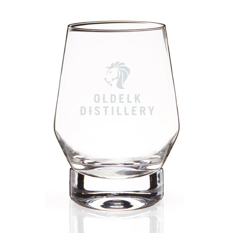 Viski® Raye Heavy Base Crystal Whiskey Glass