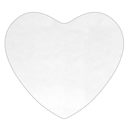 6" x 5-1/2" "Washoe Heart" Recycled RPET Full Color Import Air Ship Microfiber Cloth & Screen