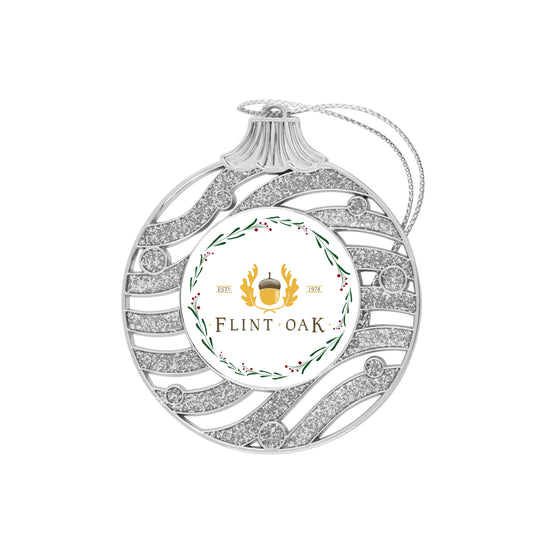 Glitter Bulb Holiday Ornament