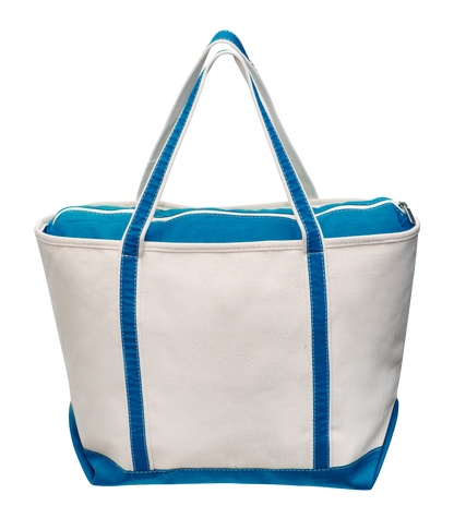 Sailway Large Zippered Tote Bag