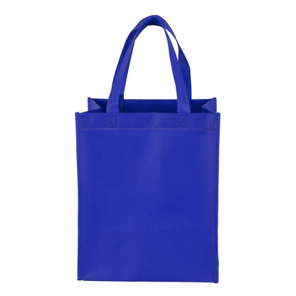 10”W x 12"H x 8" Gusset - "FULL VIEW" Junior Large Imprint Grocery Shopping Tote Bag