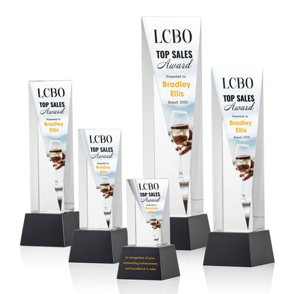 Easton VividPrint™ Award on Base - Black
