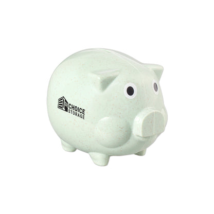 Classic Wheat Piggy Bank