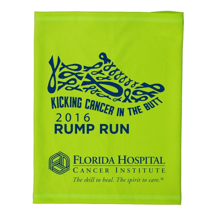 "Full Color Sublimation Cooling Fandana™" 170 GSM Multi-Functional Cooling Gaiter, Facecover and Hea