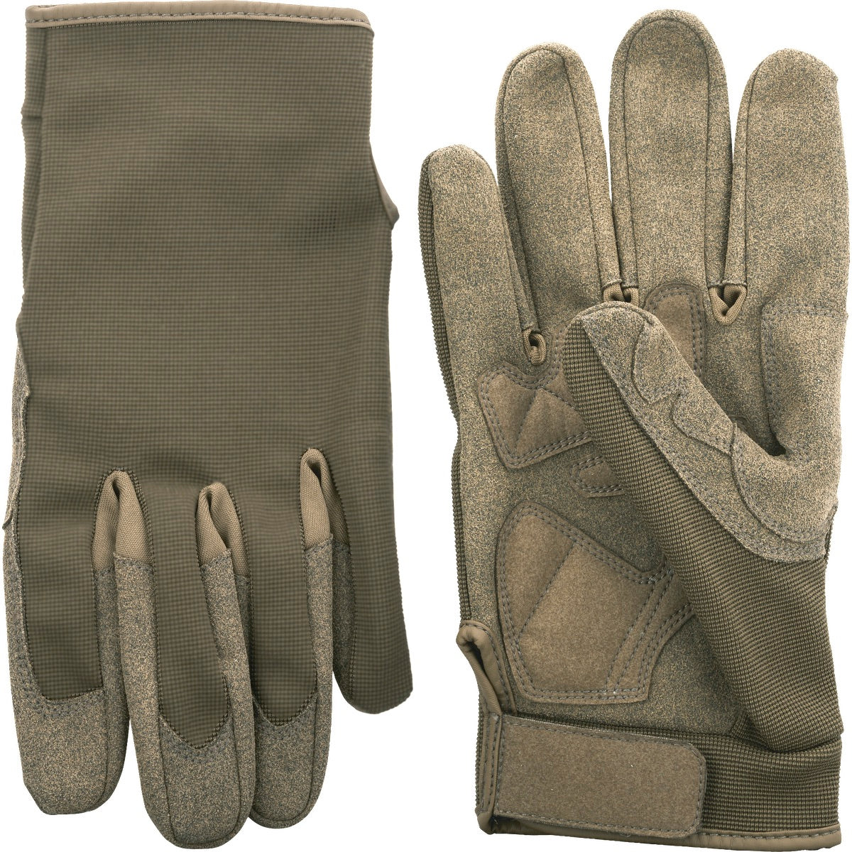 Touchscreen Tips & Synthetic Leather Palm Gloves