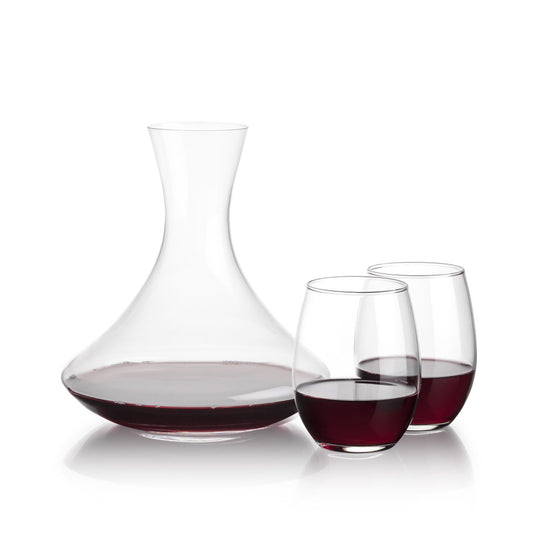 Senderwood Carafe & Stanford Stemless Wine