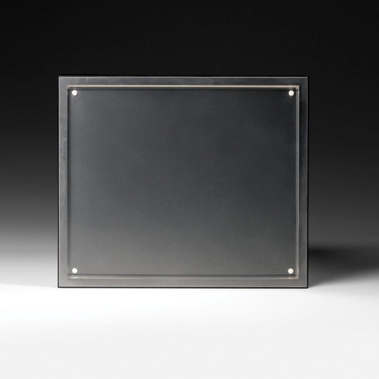 Magnetic Certificate Holder - Clear on Clear - 8" x 10" Insert