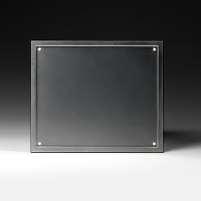 Magnetic Certificate Holder - Clear on Clear - 8" x 10" Insert