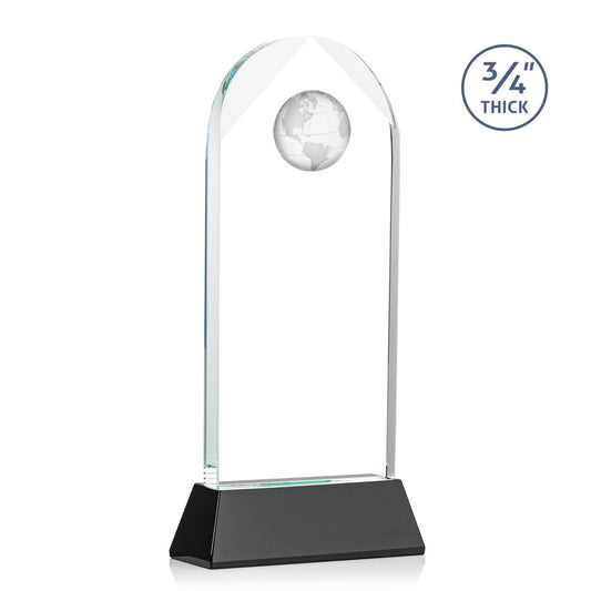 Blake Globe VividPrint™ Award on Newhaven - Black