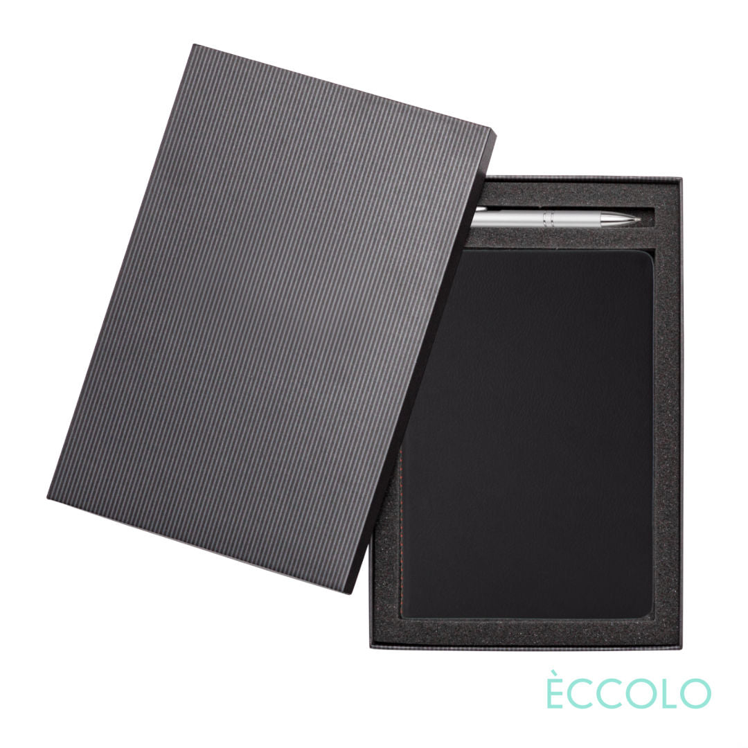 Eccolo® New Wave Journal/Clicker Pen Gift Set - (M)