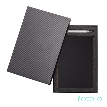 Eccolo® New Wave Journal/Clicker Pen Gift Set - (M)